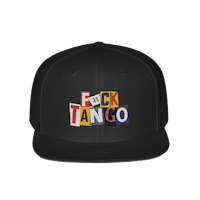 a black hat with the word fuck tango on it